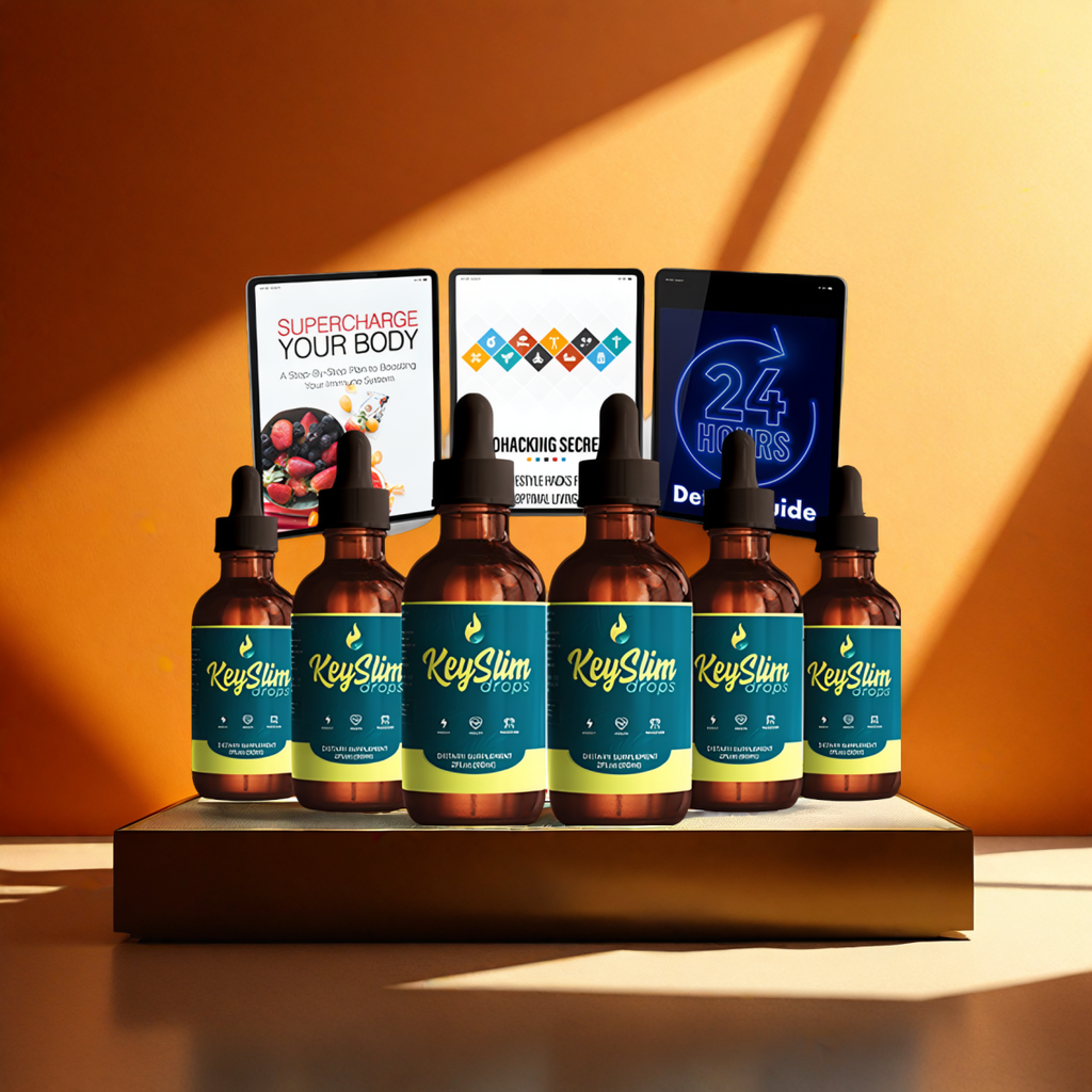 Keyslim Drops - 6 Bottles + 3 Digital Bonuses